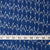 Precut 0.50 meters -Blue Mercerised Ikat Pochampally Woven Cotton Fabric
