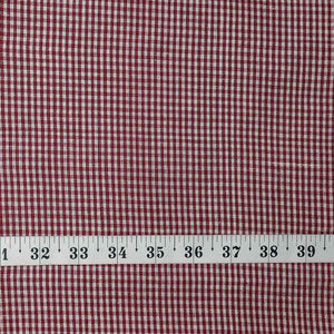 Maroon Ikat Pochampally Woven Cotton Fabric