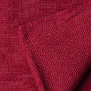 Precut 1 meters -Red Ikat Plain Pochampally Woven Cotton Fabric
