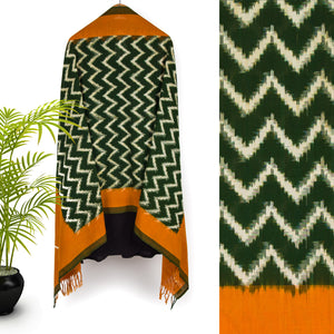 Ikat Handloom Cotton Dupatta