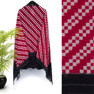 Ikat Handloom Cotton Dupatta