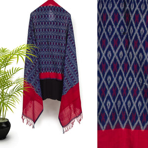 Ikat Handloom Cotton Dupatta