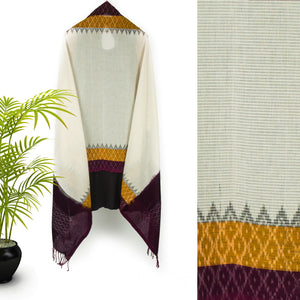 Ikat Handloom Cotton Dupatta
