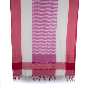 Ikat Handloom Cotton Dupatta