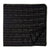 Precut 0.75 meters -Black Ikat Pochampally Handloom Cotton Fabric