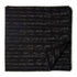 Precut 0.75 meters -Black Ikat Pochampally Handloom Cotton Fabric