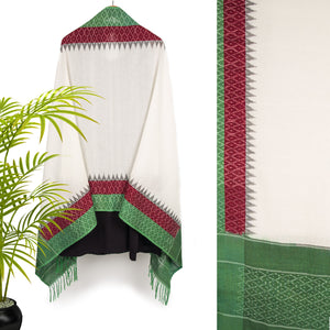 Ikat Handloom Cotton Dupatta