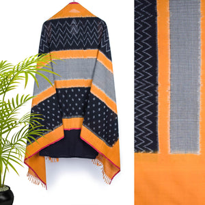 Ikat Handloom Cotton Dupatta