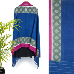Ikat Handloom Cotton Dupatta