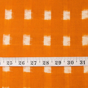 Precut 0.25 meters -Double Ikat Pochampally Woven Cotton Fabric