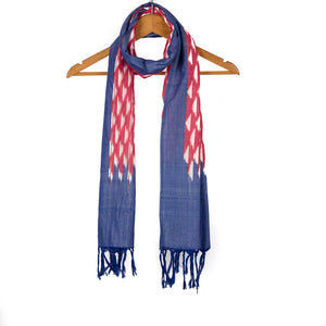Ikat Handloom Soft Cotton Stole