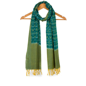 Ikat Handloom Soft Cotton Stole