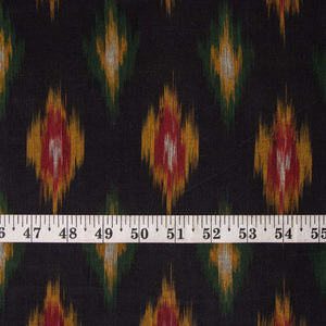 Precut 1 meter -Ikat Pochampally Handloom Cotton Fabric
