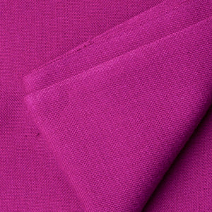 Pink Ikat Plain Pochampally Woven Cotton Fabric