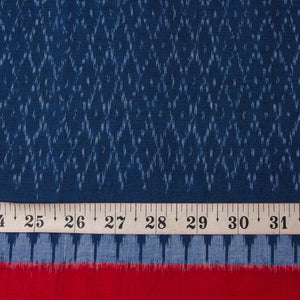 Precut 1meter - Ikat Pochampally Woven Cotton Fabric