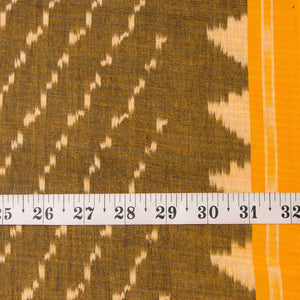 Precut 0.75 meters -Ikat Pochampally Woven Cotton Fabric