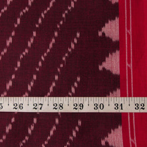 Precut 0.75 meters -Ikat Pochampally Woven Cotton Fabric