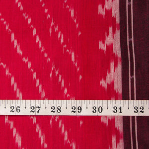 Precut 1 meter -Ikat Pochampally Woven Cotton Fabric