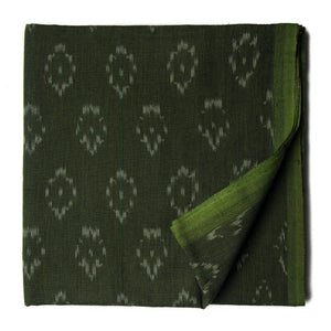 Precut 0.75 meters -Ikat Pochampally Woven Cotton Fabric