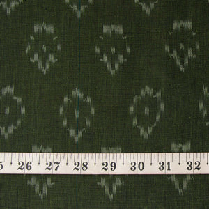 Precut 0.75 meters -Ikat Pochampally Woven Cotton Fabric