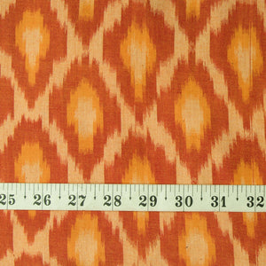 Ikat Pochampally Woven Cotton Fabric