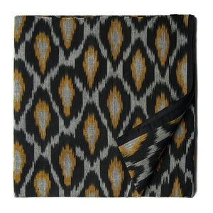 Precut 0.75 meters -Ikat Pochampally Woven Cotton Fabric