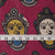 Precut 1 meter -Kalamkari Screen Printed Cotton Fabric