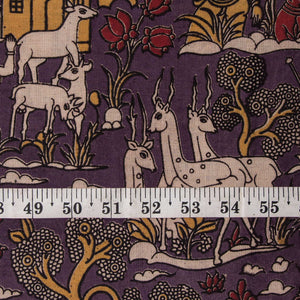 Kalamkari Screen Printed Cotton Fabric