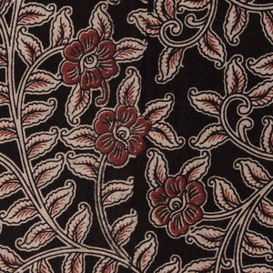 Precut 0.25 meters -Kalamkari Screen Printed Cotton Fabric