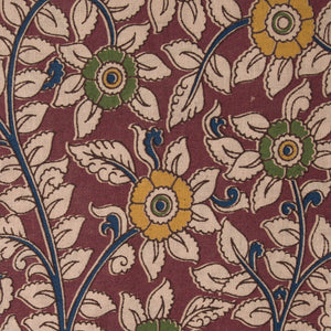 Kalamkari Screen Printed Cotton Fabric
