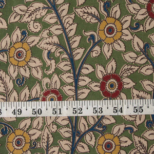 Kalamkari Screen Printed Cotton Fabric