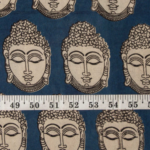 Precut 0.25 meters -Kalamkari Screen Printed Cotton Fabric