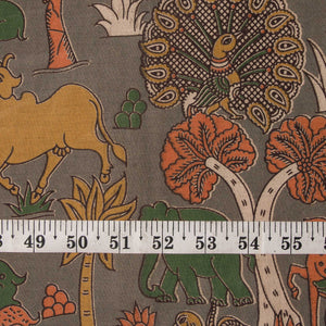 Kalamkari Screen Printed Cotton Fabric