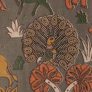 Kalamkari Screen Printed Cotton Fabric
