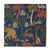 Multi colour Kalamkari Screen Printed Cotton Fabric  with Animal print