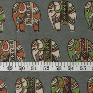 Kalamkari Screen Printed Cotton Fabric