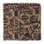 Brown Kalamkari Handblock Printed Cotton fabric with geometrical print