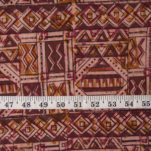 Precut 0.75 meters -Kalamkari Handblock Printed Cotton Fabric