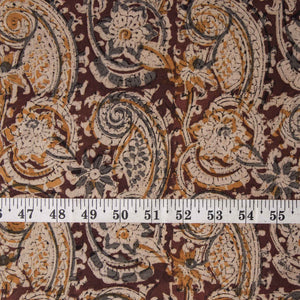 Kalamkari Handblock Printed Cotton Fabric