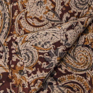 Kalamkari Handblock Printed Cotton Fabric