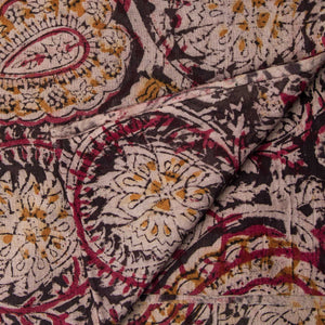 Kalamkari Handblock Printed Cotton Fabric