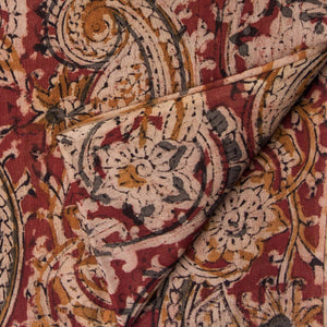 Kalamkari Handblock Printed Cotton Fabric