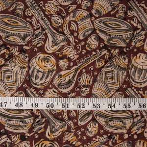 Precut 0.75 meters -Kalamkari Handblock Printed Cotton Fabric