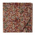 Red Kalamkari Handblock Printed Cotton fabric with paisley print