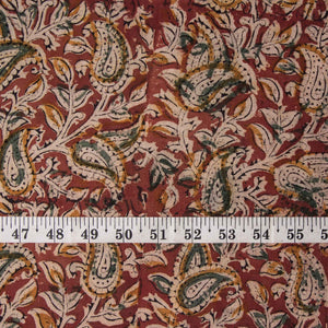 Kalamkari Handblock Printed Cotton Fabric