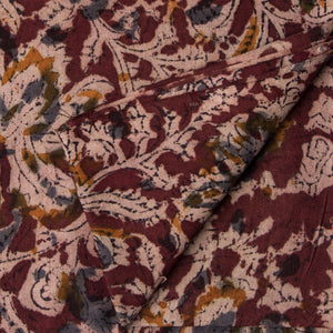 Kalamkari Handblock Printed Cotton Fabric