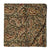 Green Kalamkari Handblock Printed Cotton fabric with paisley print