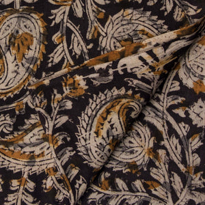 Kalamkari Handblock Printed Cotton Fabric
