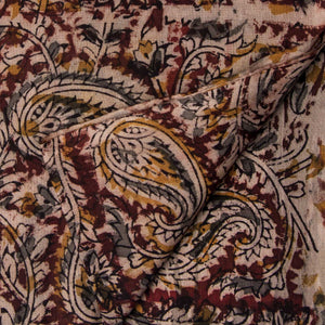 Kalamkari Handblock Printed Cotton Fabric