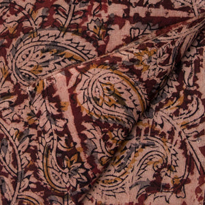 Kalamkari Handblock Printed Cotton Fabric